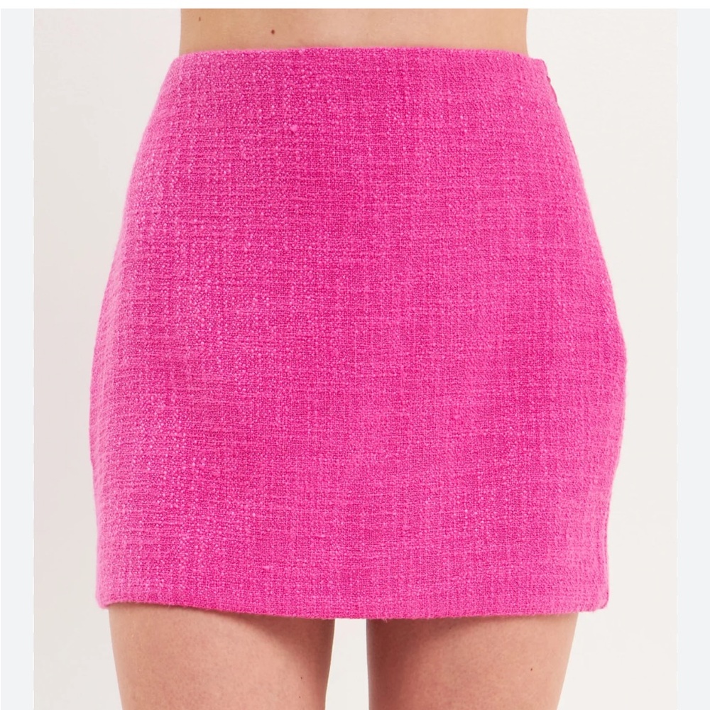 NWT Endless Rose Gabrielle Tweed Mini Skirt from VICI Collection